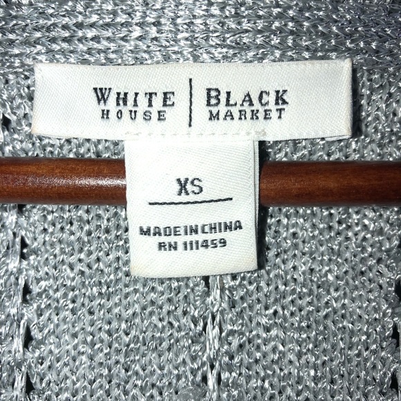 Silver Short Sleeve Cardigan - Picture 7 of 7